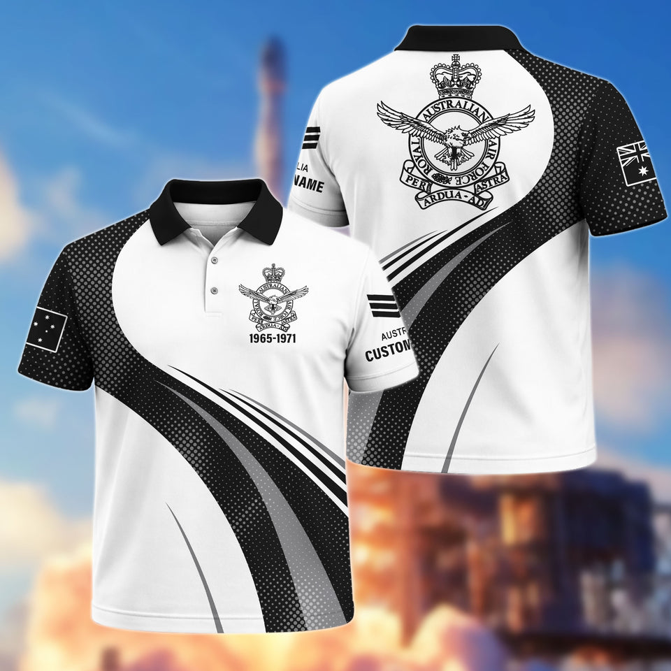 Premium Personalized Australian Veteran Polo Shirt 030403, Gifts For Australian Veterans, Gifts For Independence Day