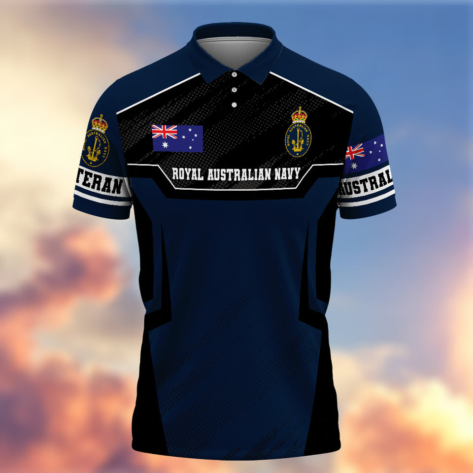 Premium Australian Veteran Polo Shirt 13032601, Gifts For Australian Veterans, Gifts For Independence Day, Veterans Day.