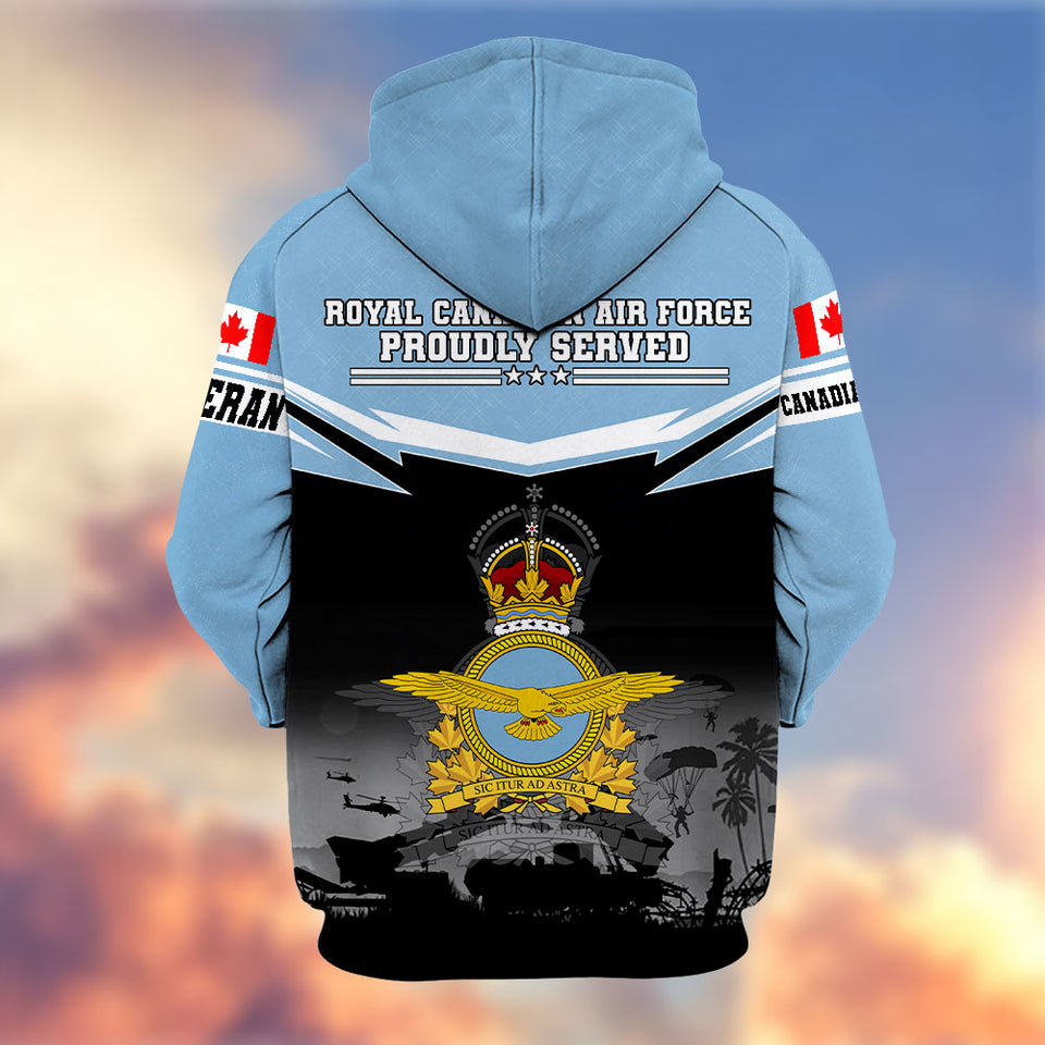 Premium Canadian Veterans Hoodie 12032601, Gifts For Canadian Veterans, Gifts On Father's Day, Veterans Day.