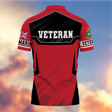 Premium British Veteran Polo Shirt 13032601, Gifts For British Veterans, Gifts For Independence Day, Veterans Day