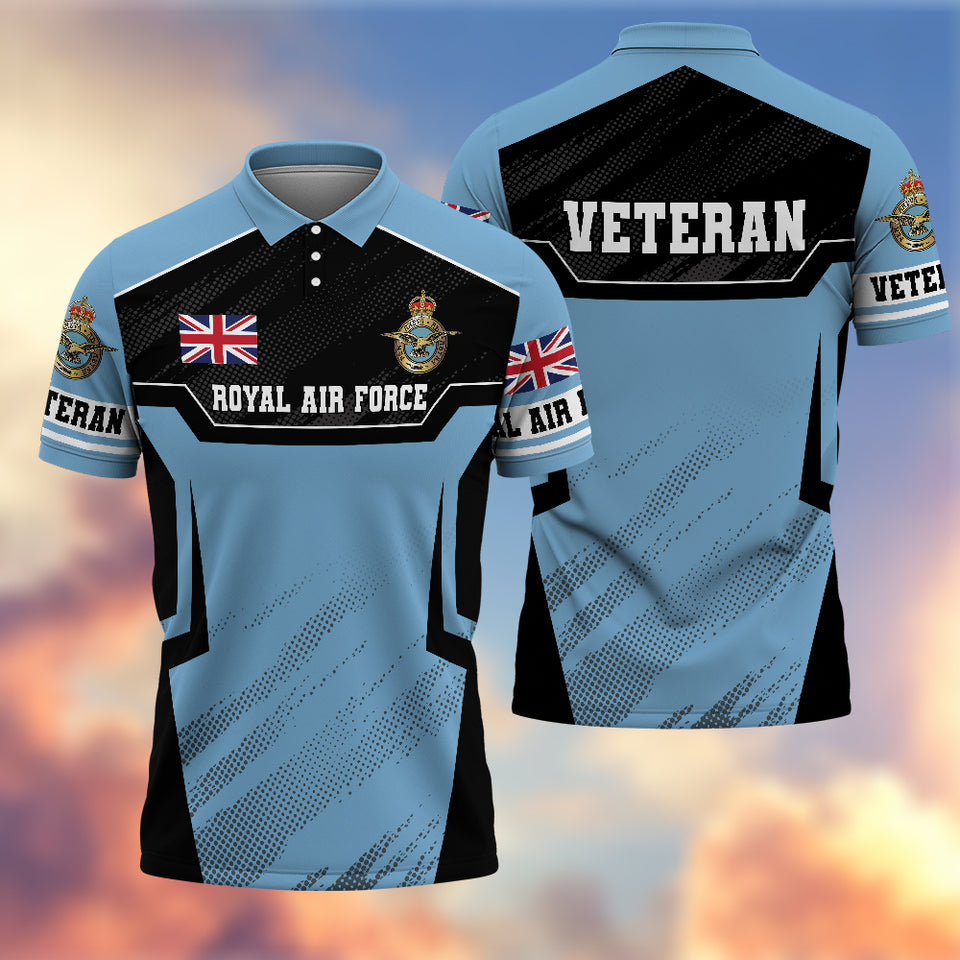 Premium British Veteran Polo Shirt 13032601, Gifts For British Veterans, Gifts For Independence Day, Veterans Day