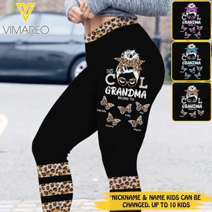 Personalized Grandma Kid Legging Printed 22MAR-MQ31