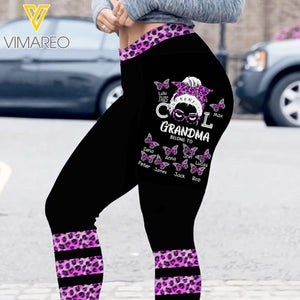 Personalized Grandma Kid Legging Printed 22MAR-MQ31