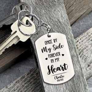 Personalized Upload Your Dog Photo You Are My Favorite Hello And My Hardest Goodbye Keychain Printed PNDT2903