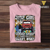 Personalized Jeep Girl Classy Sassy And A Bit Smart T-shirt Printed NTMTHN23736