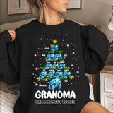 Personalized Grandma Like A Mom But Cooler Christmas Tree Xmas Gift Sweatshirt Printed HTHVQ23859