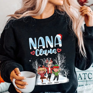 Personalized Nana Claus Sweatshirt Printed NTMTVQ23895