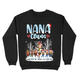 Personalized Nana Claus Sweatshirt Printed NTMTVQ23895