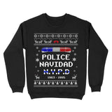 Personalized Police Navidad Custom Year Christmas Gift Sweatshirt Printed LDMKVH23932