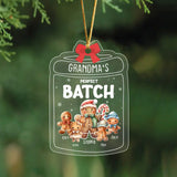 Personalized Grandma's Perfect Batch Grandma Cookie Acrylic Ornament Printed HTHHN23985