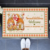 Personalized Grandchildren Welcome Parents By Appoinment Only Doormat Printed NMTVQ23994