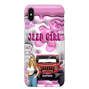 Personalized Jeep Girl Phonecase Printed NTMTHN231041