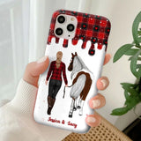 Personalized Horse Girl Custom Name Caro Phonecase Printed VQ231044