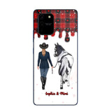 Personalized Horse Girl Custom Name Caro Phonecase Printed VQ231044