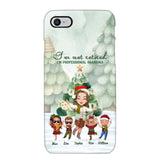 Personalized I'm Not Retired I'm Professional Grandma Christmas Gift Phonecase Printed HTHHN231062