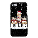 Personalized Dog Mom Girl Xmas Dog Lovers Gift Christmas Gift Phonecase Printed LVA231063