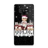 Personalized Dog Mom Girl Xmas Dog Lovers Gift Christmas Gift Phonecase Printed LVA231063