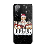 Personalized Dog Mom Girl Xmas Dog Lovers Gift Christmas Gift Phonecase Printed LVA231063