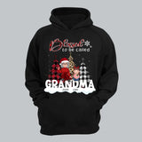 Personalized Blessed To Be Called Grandma Christmas Gift Hoodie 2D Printed HN231207