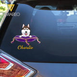 Personalized Dog Royal Custom Name Decal Printed QTKH1224