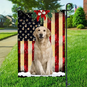 Personalized Upload Your Dog Photo House Flag or Garden Flag Printed VQ231297