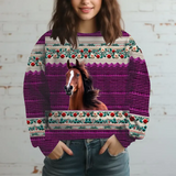 Personalized Upload Your Horse Photo Sweatshirt 3D Printed HN231332