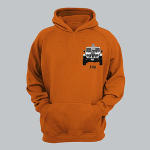 Personalized Upload Your Photo Jeep Girl Hoodie 2D Printed LVA231361