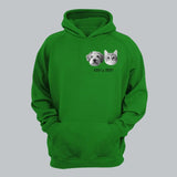 Personalized Upload Your Pet Photo Hoodie 2D Printed LVA231363