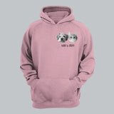 Personalized Upload Your Pet Photo Hoodie 2D Printed LVA231363