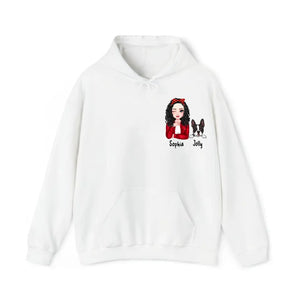 Personalized Dog Mom Custom Name Dog Lovers Gift Hoodie 2D Printed HN231406