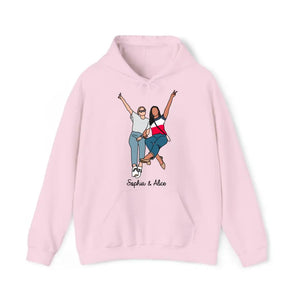 Personalized Upload Your Photo Bestie Gift Hoodie 2D Printed HN231452