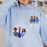 Personalized Upload Your Photo Nurse Gift Hoodie 2D Printed LVA231462