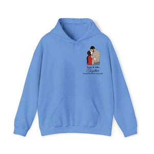 Personalized Upload Your Photo Together From Our First Kiss Till Our Last Breath Couple Gift Hoodie 2D Printed QTLVA231465