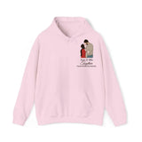 Personalized Upload Your Photo Together From Our First Kiss Till Our Last Breath Couple Gift Hoodie 2D Printed QTLVA231465