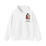 Personalized Upload Your Photo Together From Our First Kiss Till Our Last Breath Couple Gift Hoodie 2D Printed QTLVA231465