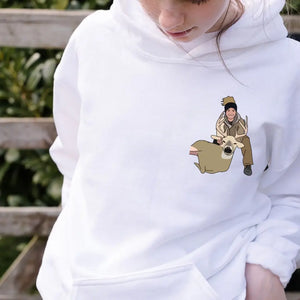 Personalized Upload Your Photo Deer Hunting Hoodie 2D Printed HN231469