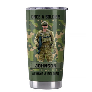 Personalized Norwegian Armed Forces Upload Your Photo Tumbler Printed  231470AHVH