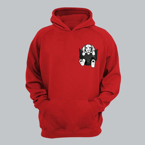 Personalized Upload Your Photo Dog Torn Hole Hoodie 2D Printed VQ231408