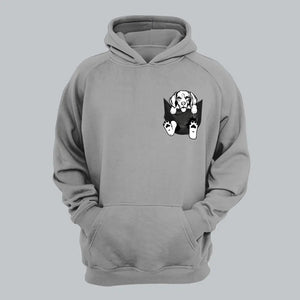 Personalized Upload Your Photo Dog Torn Hole Hoodie 2D Printed VQ231408