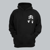 Personalized Upload Your Photo Dog Torn Hole Hoodie 2D Printed VQ231408