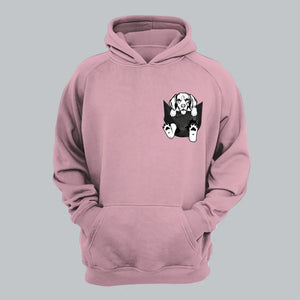 Personalized Upload Your Photo Dog Torn Hole Hoodie 2D Printed VQ231408