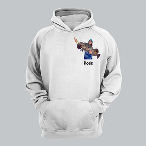 Personalized Upload Your Photo Fishing Hoodie 2D Printed KVH231407