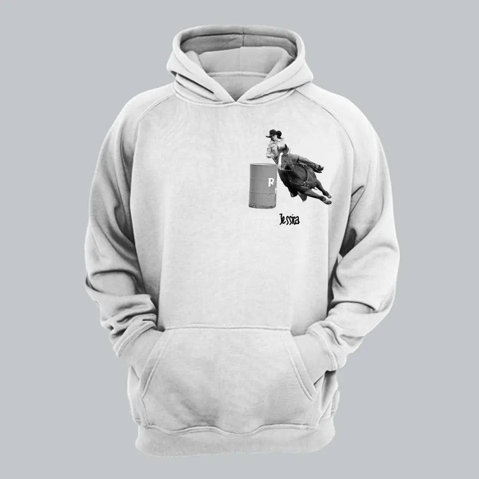 Personalized Upload Your Photo & Custom Name Rodeo Hoodie 2D Printed LVA231401