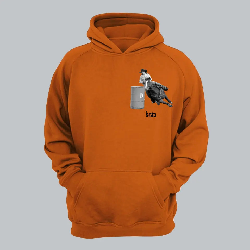 Personalized Upload Your Photo & Custom Name Rodeo Hoodie 2D Printed LVA231401