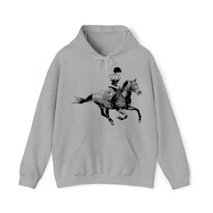 Personalized Upload Your Photo Riding Horse Hoodie 2D Printed KVH231496