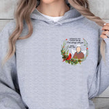 Personalized Upload Your Photo Although You Cannot See Me I Am Always With You Memorial Hoodie 2D Printed VQ231503