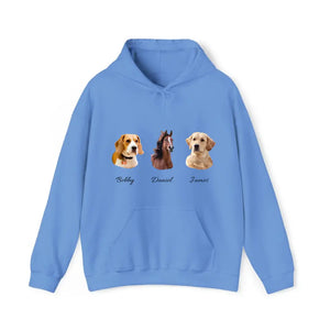 Personalized Upload Your Pet Photo Dog Lovers Horse Lovers Gift Hoodie 2D Printed LVA231500