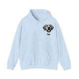 Personalized Upload Your Dog Photo Dog Lovers Gift Hoodie 2D Printed LVA231542