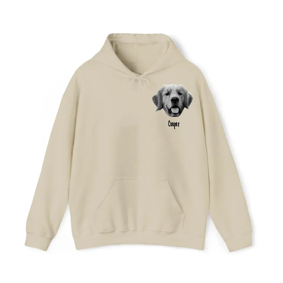 Personalized Upload Your Dog Photo Dog Lovers Gift Hoodie 2D Printed LVA231542