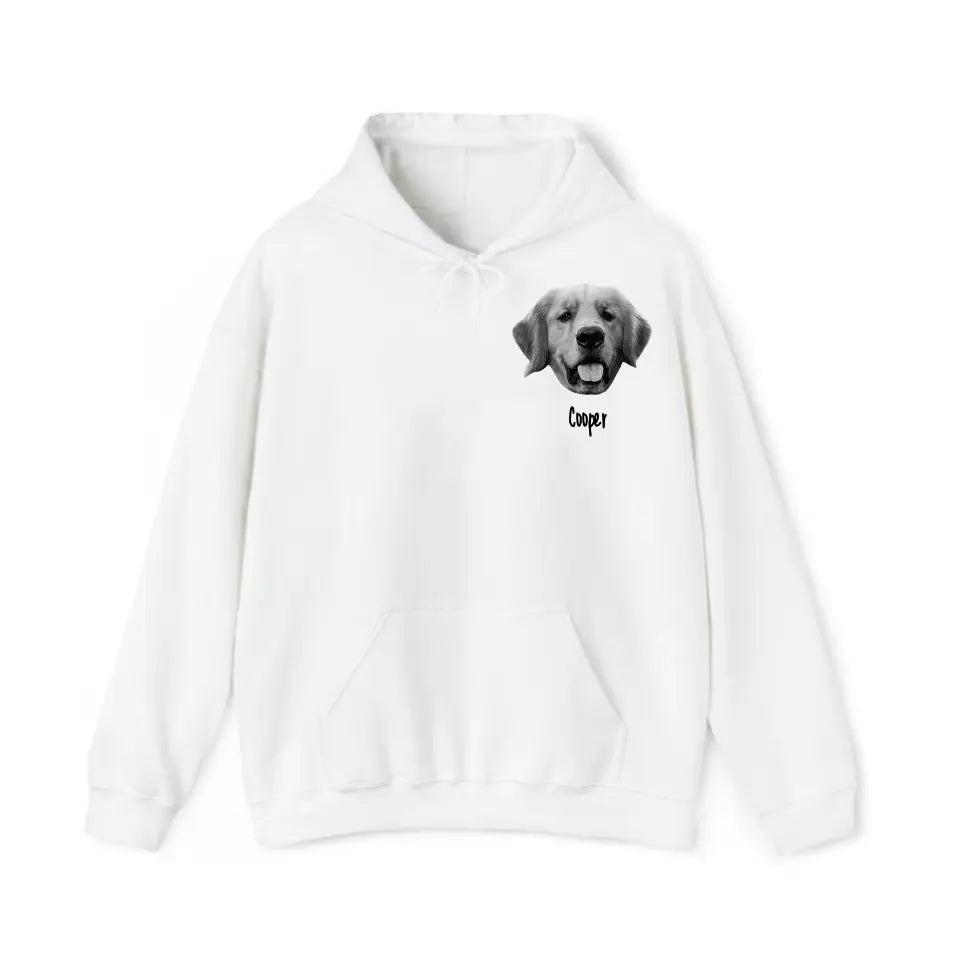 Personalized Upload Your Dog Photo Dog Lovers Gift Hoodie 2D Printed LVA231542